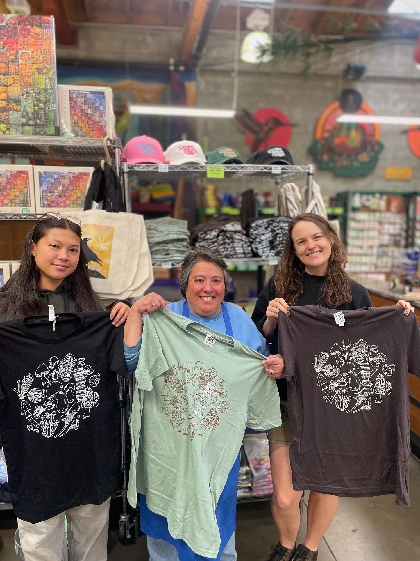 Limited Mushroom Rainbow Grocery T-Shirt