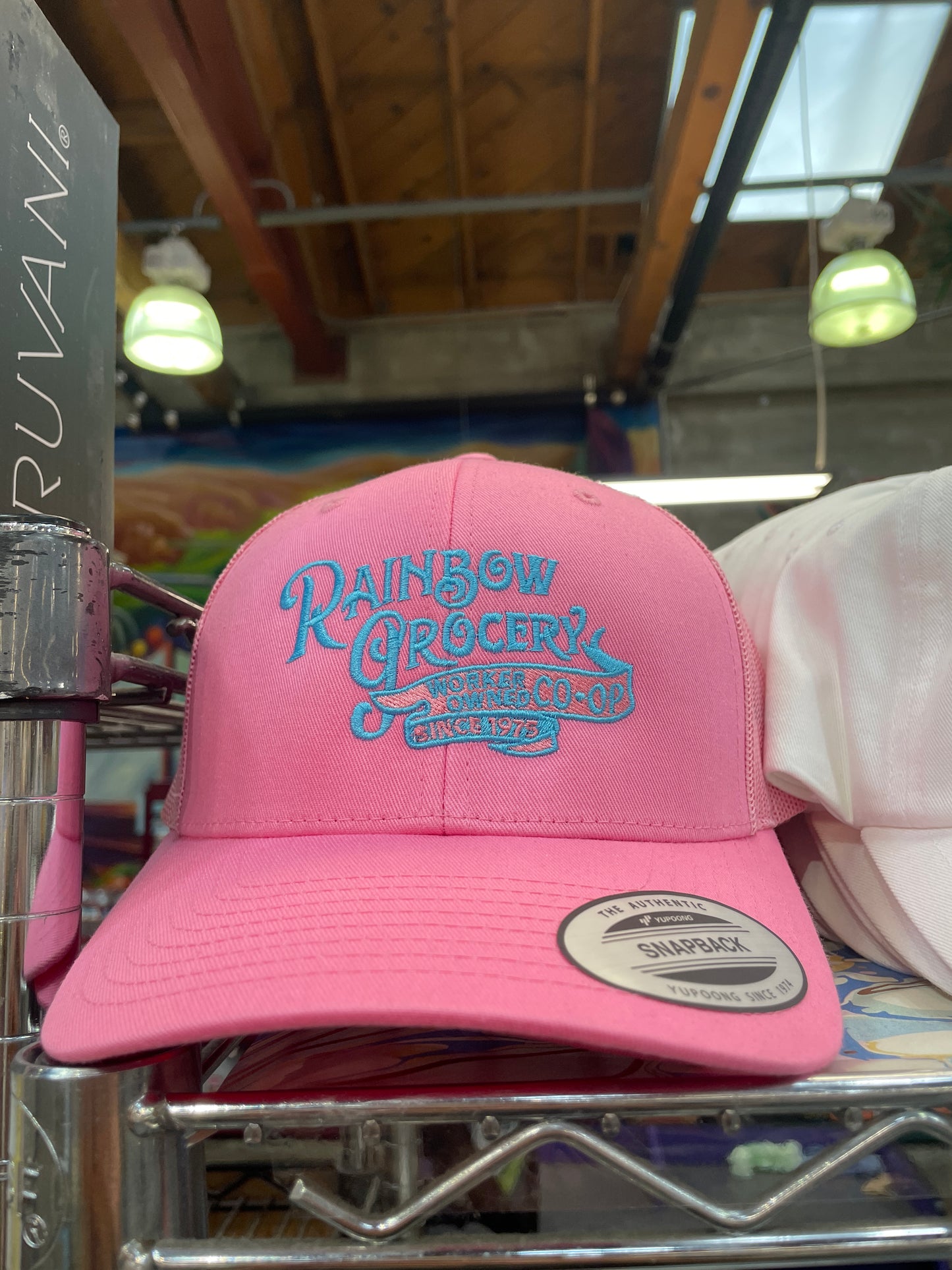 Rainbow Embroidered Snapback Caps