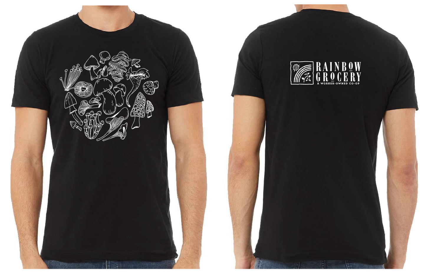 Limited Mushroom Rainbow Grocery T-Shirt