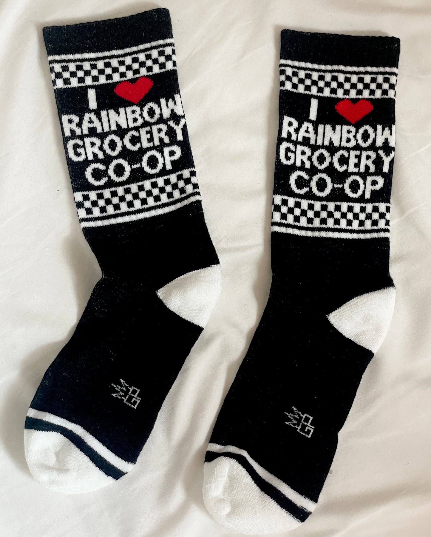 "I Love Rainbow" Socks