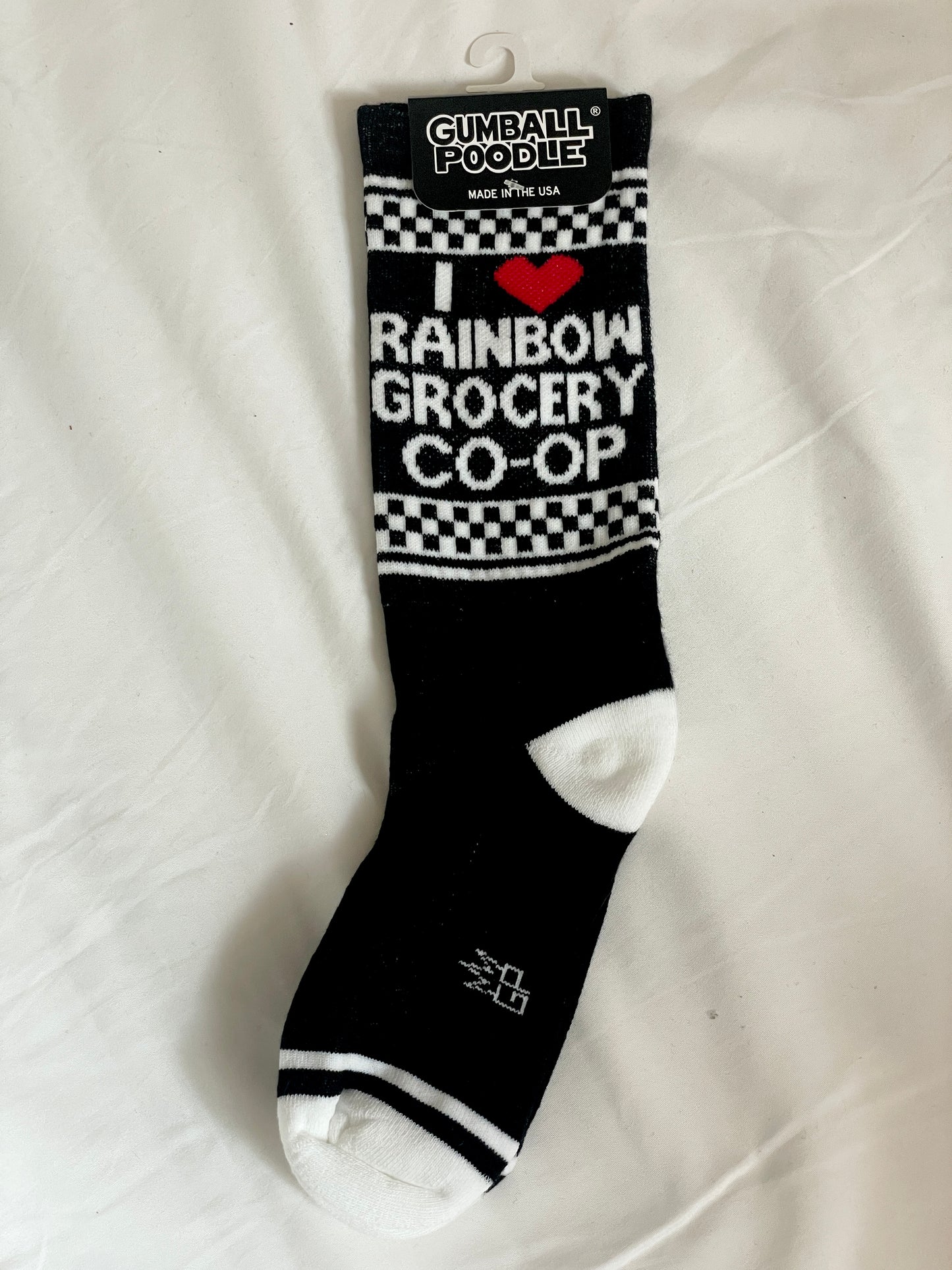 "I Love Rainbow" Socks