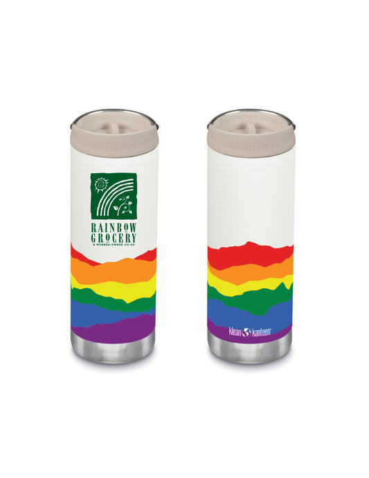 Rainbow x Klean Kanteen TKWide Thermal Water Bottle 16oz