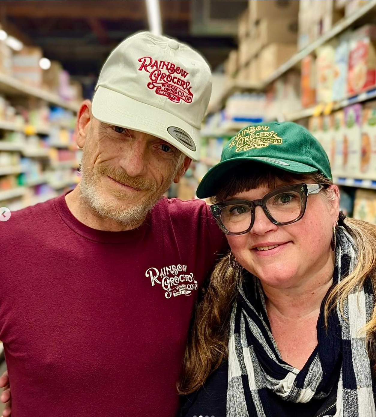 Rainbow Embroidered Dad Caps